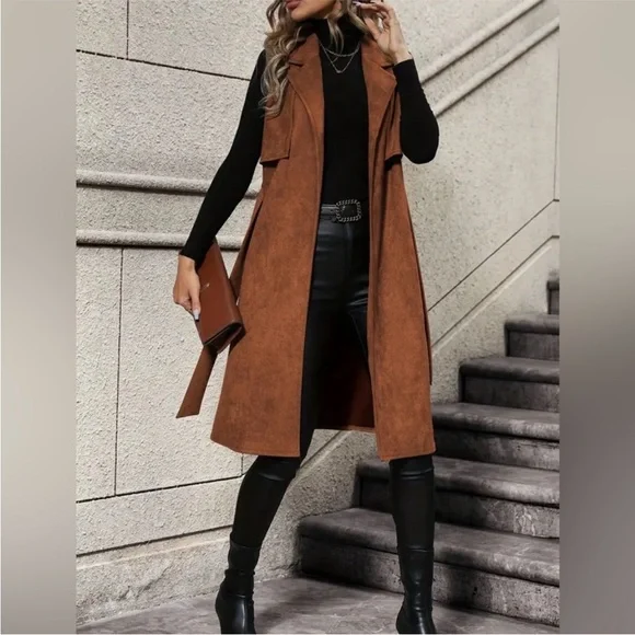 Lightweight Vest + Suede Like - Picture 1 of 1